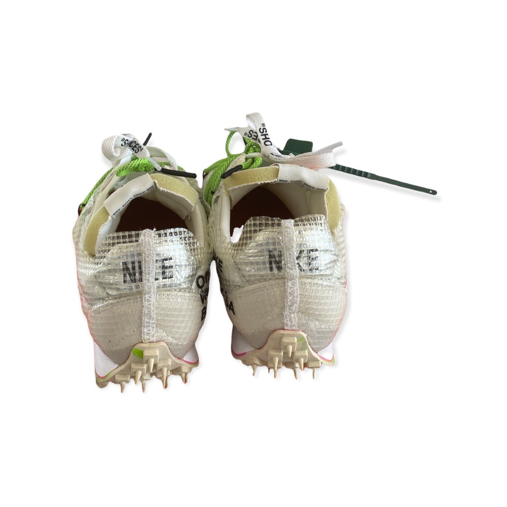 2019 Off-White x Wmns Waffle Racer 'Electric Green' - Picture 2 of 3